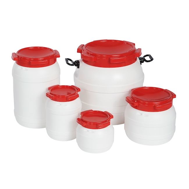 Wide-mouth barrel PE-HD 3,6 lt